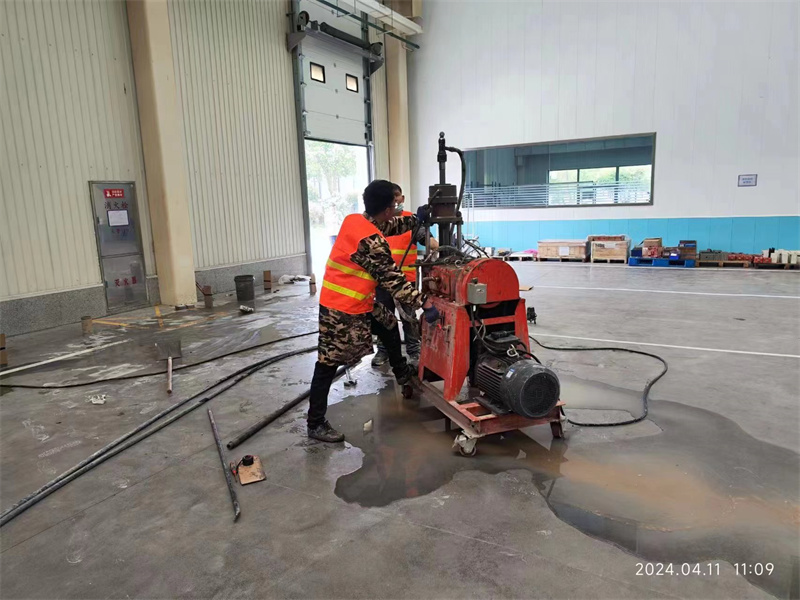 焦作厂房地面下沉塌陷注浆加固施工